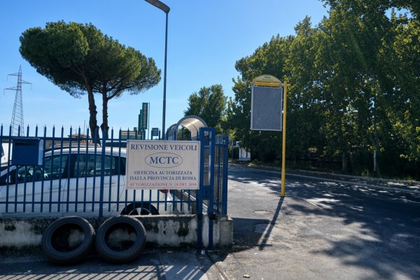 Cartello officina autorizzata revisione veicoli, autorizzazione n. 28 del 2016